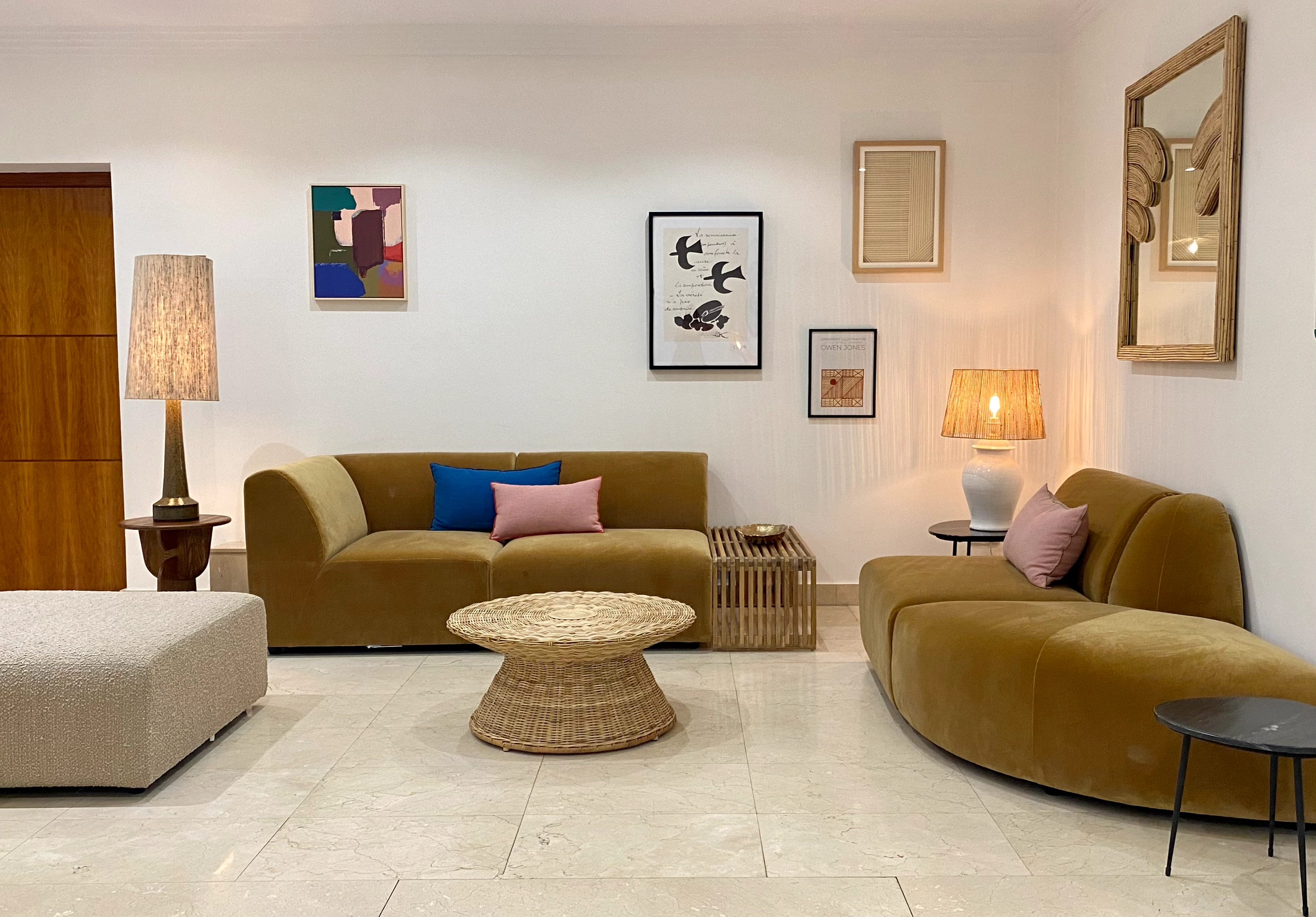 Living room — Cason del Tormes project, Madrid